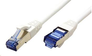 S/FTP patchkabel kat. 6a, LSOH, 5m, bílý