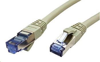 S/FTP patchkabel kat. 6a, LSOH, 5m, šedý