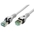 S/FTP patchkabel kat. 6a, LSOH, PushPull, 1,5m, šedý