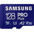 Samsung micro SDXC karta 128GB PRO Plus + USB adaptér