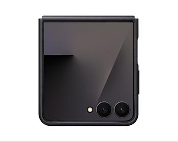 Samsung Ochranný kryt z veganské kůže Flip7 Black