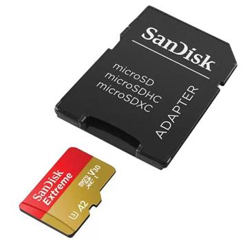 SanDisk Extreme microSDXC 64GB 170MB/s + adaptér