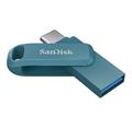 SanDisk Flash Disk 64GB Ultra Dual Drive Go, Modrá