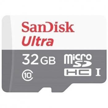 SanDisk MicroSDHC karta 32GB Ultra + adaptér