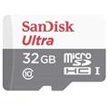 SanDisk MicroSDHC karta 32GB Ultra + adaptér