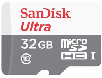 SanDisk Ultra microSDHC 32 GB 100MB/s Class 10 UHS-I, s adaptérem