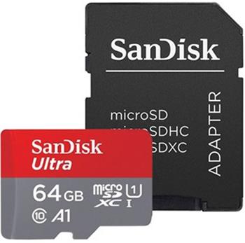 SanDisk Ultra microSDXC 64GB 140MB/s + adaptér