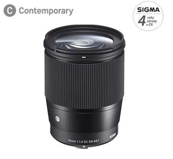 SIGMA 16mm F1.4 DC DN Contemporary pro Sony E