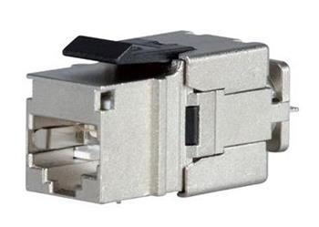 Solarix 10G Keystone CAT6A STP černý SXKJ-10G-STP-BK-NA