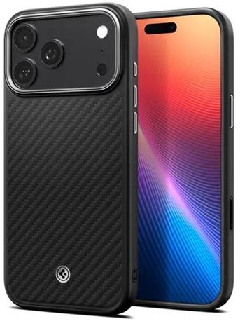 Spigen Enzo Aramid T Black Silver iPhone 17 Pro