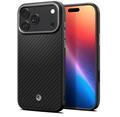 Spigen Enzo Aramid T Black Silver iPhone 17 Pro