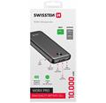 Swissten Power bank 10000 mAh WORX PRO - černá