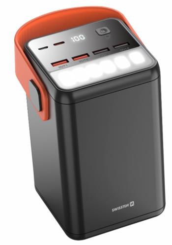 SWISSTEN POWER LINE POWER BANK 60000 mAh 65W POWER DELIVERY BLACK