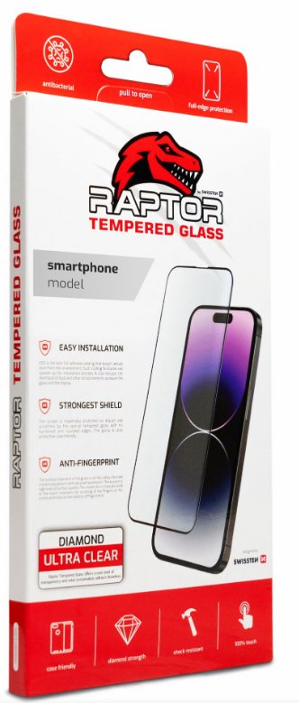 SWISSTEN RAPTOR DIAMOND ULTRA CLEAR 3D TEMPEROVANÉ SKLO PRO SAMSUNG S936B GALAXY S25 PLUS