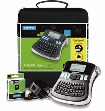 Tiskárna samolepicích štítků Dymo, LabelManager 210D, s kufrem