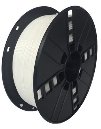 Tisková struna (filament) GEMBIRD, PETG, 1,75mm, 1kg, bílá