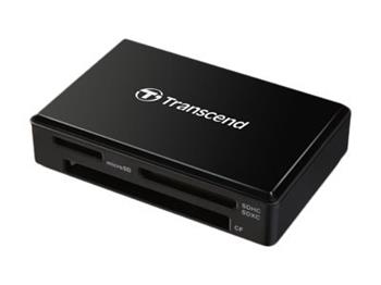 Transcend Card Reader All-in-1 Multi Memory, USB 3.0/3.1 Gen 1, Black