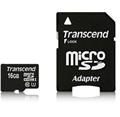 Transcend Micro SDHC UHS-I karta 16GB Class 10 vč. Adaptéru