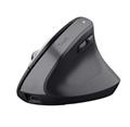 TRUST Bayo+ Ergonomic Wireless BT, vertikální bezdrátová USB myš, černá