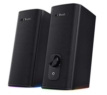 TRUST GXT 612 CETIC RGB-Illuminated 2.0 Speaker Set, Bluetooth