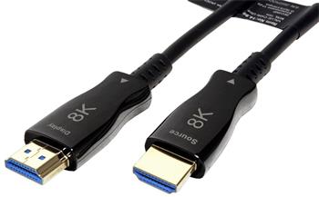 Ultra High Speed HDMI aktivní optický kabel, 8K@60Hz, HDMI M - HDMI M, 30m