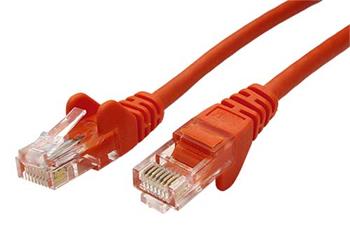 UTP kabel cat.5e 0,5m oranžový