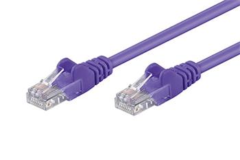 UTP kabel cat.5e 3m fialový