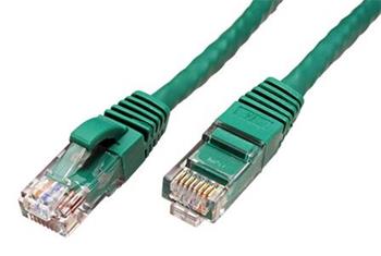 UTP patchkabel kat. 6a, 1m, zelený