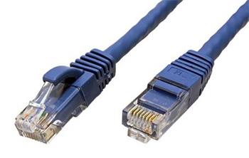 UTP patchkabel kat. 6a, 2m, modrý