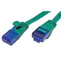 UTP patchkabel kat. 6a, plochý, 3m, zelený