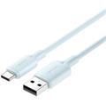 Vention USB 2.0 A Male to C Male 3A Cable 1M Blue PVC Type