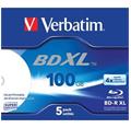 Verbatim Blu-ray BD-R XL 100GB 4x Recordable 5pck/bal