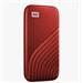 WD My Passport SSD externí 2TB , USB-C 3.2 červený
