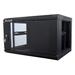 XtendLan 19" rozvaděč 15U/600x450,na zeď, jednodílný, skleněné dveře