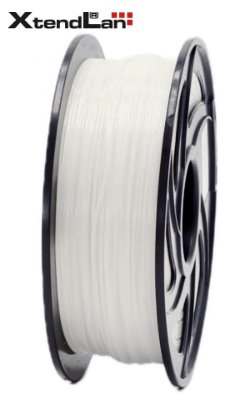 XtendLAN PLA filament 1,75mm bílý 1kg