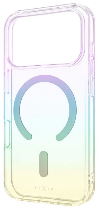 Zadní kryt FIXED MagRainbow s podporou MagSafe pro Apple iPhone 17 Pro, duhový