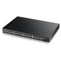 ZyXEL GS1900-48HPv2, 48-port GbE L2 Smart Switch, 170 Watt, rackmount